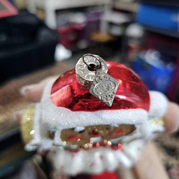 Christopher Radko Gingerbread Man Christmas Ornament L👀K Sparkle Bright - Picture 13 of 15